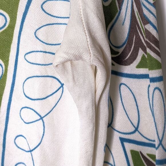 Vintage Sixties Pattern Tunic Length Sweater size M - Picture 11 of 12